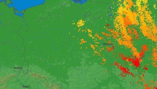 Pogoda na dziś 11 czerwca. Wracają wysokie temperatury, miejscami ponownie silne burze