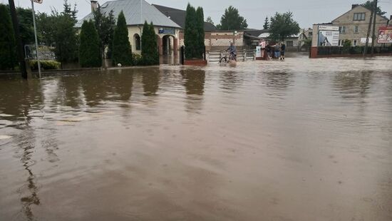 Silne burze przeszły w województwie lubelskim i podlaskim, miejscami zalania i podtopienia. Lokalnie spadło ponad 90 mm wody!