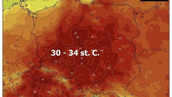 Pogoda na wtorek 28 lipca 2020. Upał, a po nim silne burze z gradem