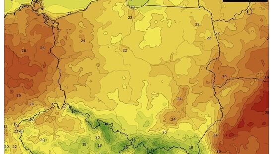 Pogoda na środę 5 sierpnia 2020. Wyż i zanikające opady deszczu na południowym wschodzie Polski