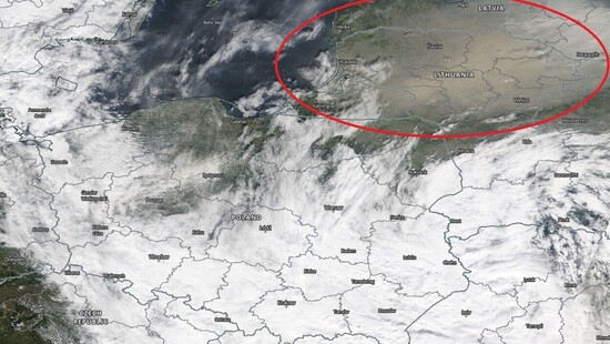 Uniesiony pył z Rosji zanieczyścił powietrze w Polsce