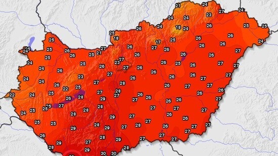 Na Węgrzech został pobity październikowy dzienny rekord temperatury maksymalnej