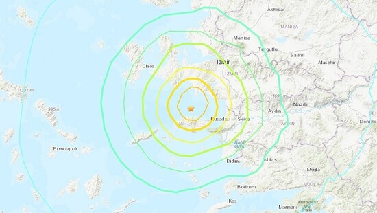 Silne trzęsienie ziemi na Morzu Egejskim. Liczne zniszczenia w Izmirze. Fala tsunami dotarła do Turcji i Grecji