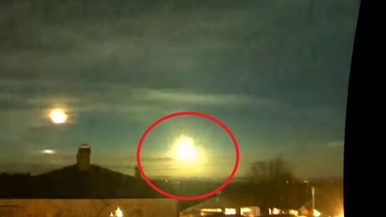Gigantyczna kula ognia meteorytu eksplodowała nad Szwecją