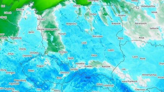 Pogoda. Spadł pierwszy śnieg na nizinach w Polsce, lokalnie pojawiły się burze. W nocy 20/21 listopada 2020 wystąpią przymrozki