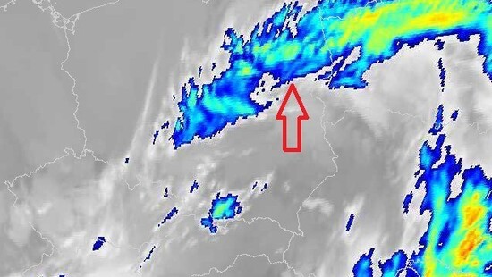 Pogoda. Prognoza na noc 10/11 grudnia 2020. Mgła, zanikający śnieg i deszcz ze śniegiem