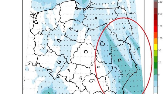 Pogoda. Prognoza na piątek 11 grudnia 2020. Deszcz na wschodzie, temperatura dodatnia