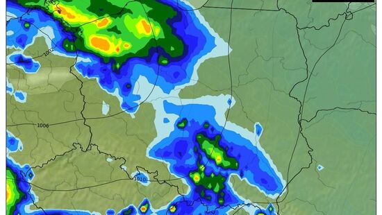 Pogoda. Prognoza na noc 23/24 grudnia 2020. Pochmurno i deszczowo, najwięcej opadów na północy