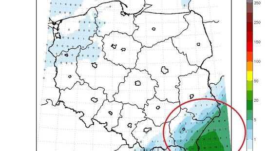 Pogoda. Prognoza na Sylwestra - czwartek 31 grudnia 2020. Popada na Podkarpaciu i Lubelszczyźnie, w Bieszczadach śnieg