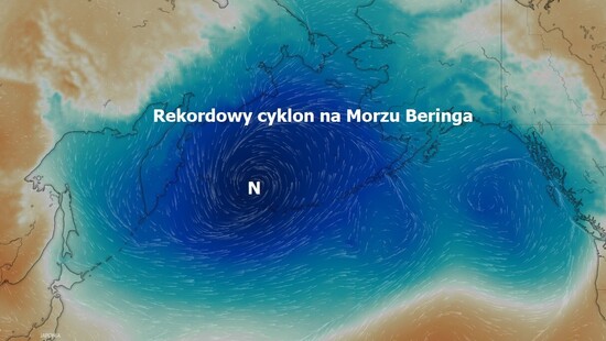 Rekordowo silny cyklon na Morzu Beringa w pobliżu Alaski. Na tym akwenie łowią bohaterzy serialu „Najniebezpieczniejszy zawód świata”