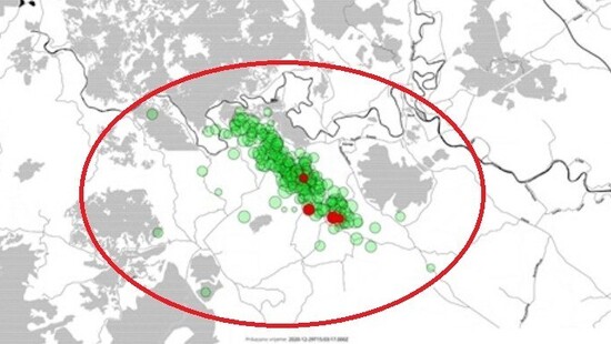 Chorwacka Służba Sejsmologiczna opublikowała film ze wszystkimi zarejestrowanymi wstrząsami w czasie największego trzęsienia ziemi w historii