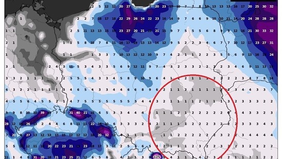 Pogoda na sobotę 9 stycznia 2021. Śnieg popada w wielu regionach, krajobrazy zabielą się na wschodzie i południowym wschodzie kraju