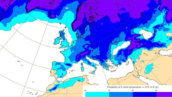 Siarczysty mróz ze wschodu sięgnie Polski. Zima z niską temperaturą uderzy w Europie