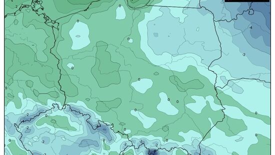 Pogoda na niedzielę 10 stycznia 2021. Śnieg popada tylko lokalnie, miejscami, głównie na południu przejaśnienia