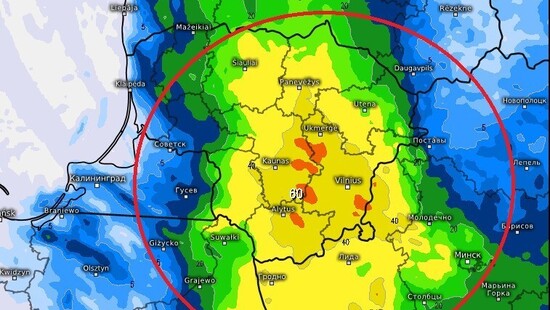 Gigantyczna śnieżyca sparaliżuje Litwę i Białoruś. Spadnie 40-60 cm śniegu