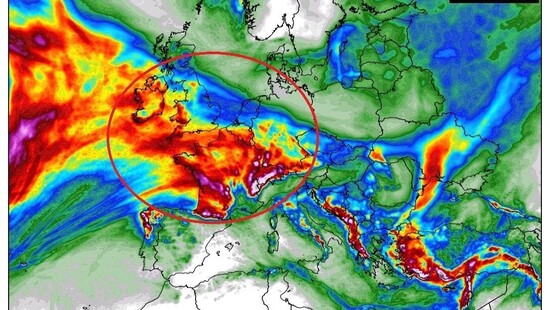 Atlantyk wychodzi z uśpienia. Przed końcem stycznia 2021 niże przyniosą intensywne opady we Francji, Wielkiej Brytanii i Niemczech