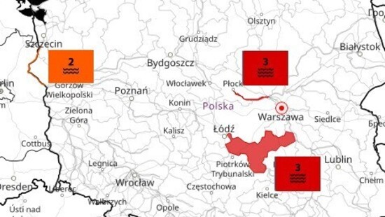 Coraz więcej zatorów lodowych na rzekach w Polsce. Wydano nowe ostrzeżenia hydrologiczne