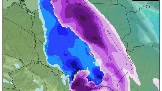 Zima będzie walczyć z odwilżą w Polsce. W środę 17 lutego 2021, od Pomorza po Podkarpacie spadnie 10-20 cm śniegu
