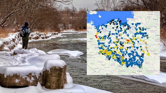 Do Polski wkracza silna odwilż, wydano ostrzeżenia przed roztopami. Straż pożarna i wojsko ma pomagać przy podtopieniach