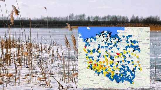 Silna odwilż w Polsce. Pogarsza się sytuacja na rzekach, ogłoszono stan alarmowy w dorzeczu Wisły i Odry, liczne roztopy