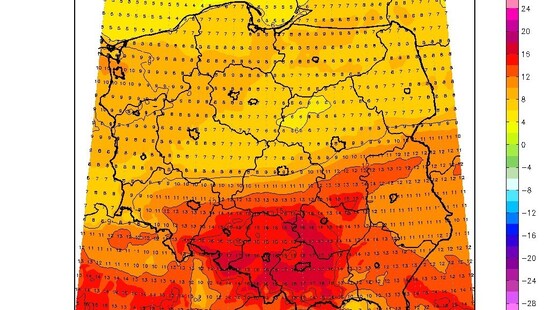 Pogoda na 26 lutego 2021. Ciepło utrzyma się na południu, opady deszczu będą się przesuwać z zachodu na południowy wschód Polski