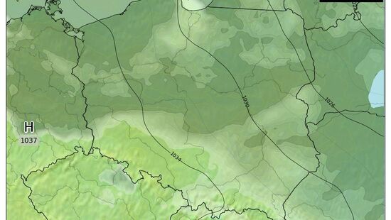 Pogoda na 28 lutego 2021. Na ogół bez opadów, dopiero wieczorem lokalnie na południowym wschodzie może popadać