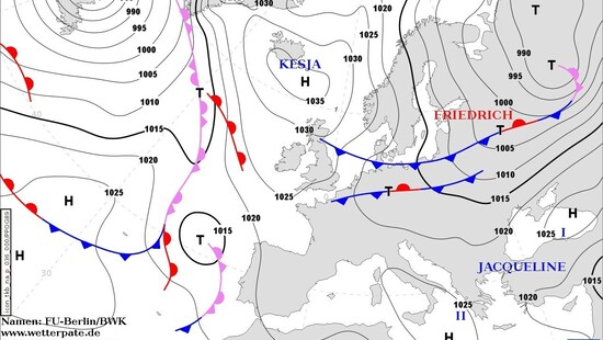Pogoda na 4 marca 2021. Wkroczy front chłodny, przyniesie opady deszczu, deszczu ze śniegiem i śniegu
