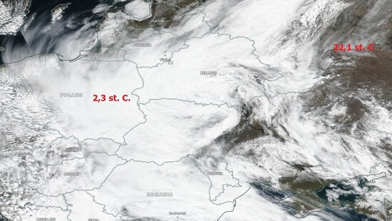 Pogoda oszalała. W Rosji cieplej niż w Polsce. Padł rekord temperatury