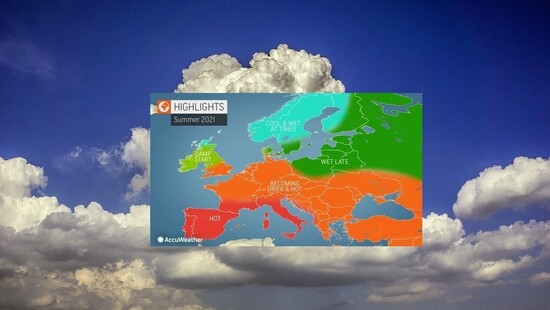 Fatalna pogoda na lato 2021 dla Polski. Amerykanie przewidują częste burze, ulewy, temperatury poniżej normy i krótkie ograniczone fale upału