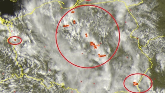 Front okluzji przynosi burze z ulewami i gradem nad Polską. Gdzie jest burza 16 maja