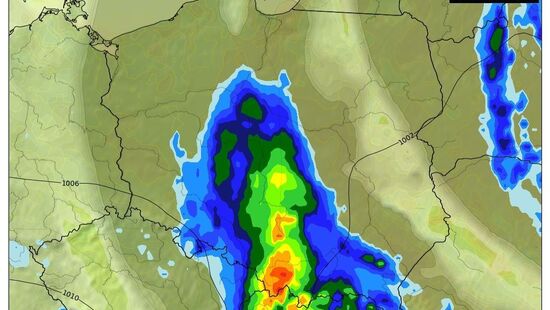 Pogoda na 17 maja 2021. Burze na zachodzie i północy, ulewa na południu. Pogodnie na wschodzie Polski