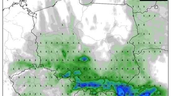 Pogoda na 29 maja 2021. W sobotę przelotny deszcz i burze. W Tatrach śnieg. Najwięcej opadów na południu Polski