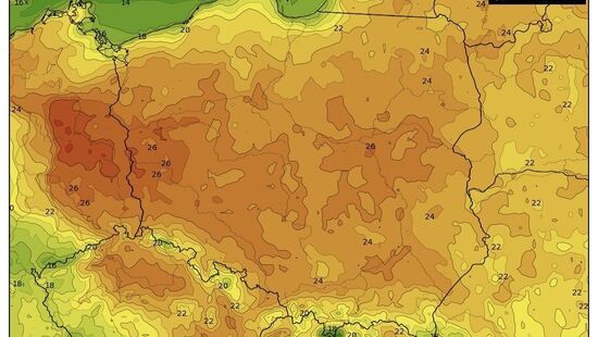 Słonecznie i gorąco, lokalny przelotny deszcz i burza. Pogoda na niedzielę 6 czerwca 2021
