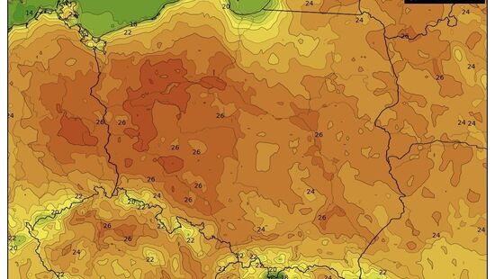Gorąco, bezchmurnie nad morzem, lokalny przelotny deszcz i burza. Pogoda na poniedziałek 7 czerwca 2021