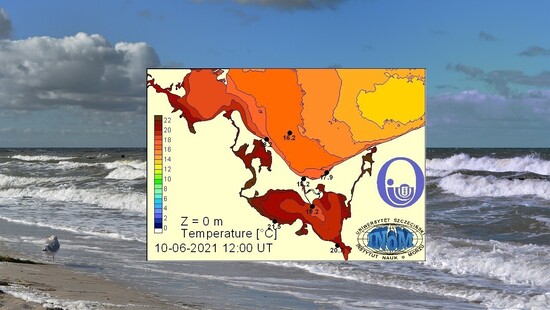 Szybko rośnie temperatura wody w Bałtyku. Wakacje 2021 nie są stracone po chłodnej wiośnie