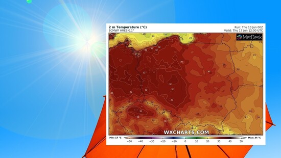 Piekielny upał pojawi się w Polsce. Wiemy, kiedy będzie "fala upałów" z temperaturą 35 stopni