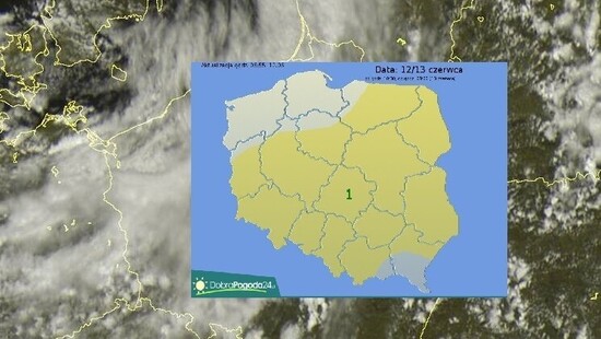 Burze z silnym wiatrem, ulewnym deszczem i gradem suną przez Polskę. Gdzie jest burza 12 czerwca