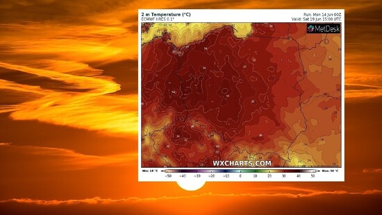 Eksplozja piekielnej fali upałów zbliża się do Polski. Temperatura może przekroczyć 37 stopni