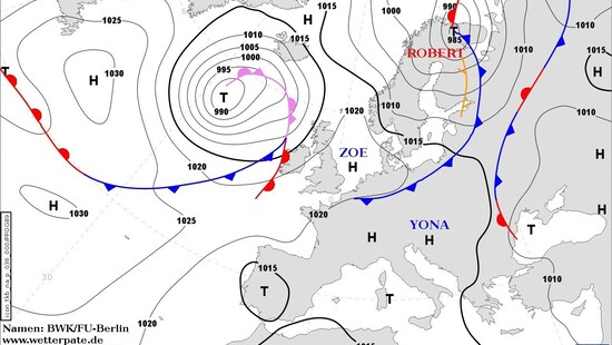 Pogoda na 15 czerwca 2021. Słaby front chłodny na północy i zachodzie. Słonecznie na południowym wschodzie Polski