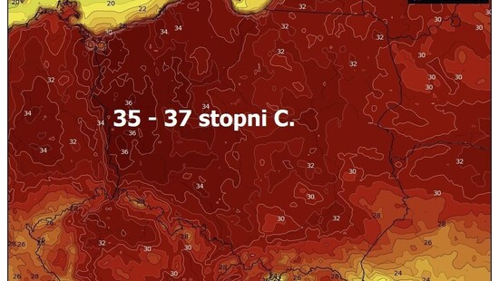 Potężna fala upałów w Polsce. Temperatura osiągnie 37 stopni. Wiemy, do kiedy potrwa upał
