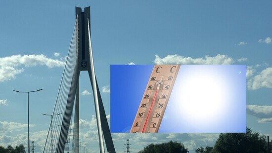 Padł nowy rekord temperatury maksymalnej dla czerwca w Rzeszowie