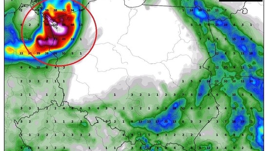 Pogoda na 1 lipca 2021. Ulewny deszcz w zachodniopomorskim, burze na wschodzie i południowym wschodzie Polski