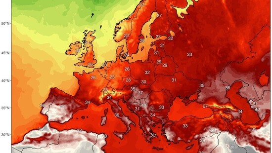 Piekielna fala upałów w Europie. Temperatura przekroczy 40 stopni. Upał wycofa się z Polski, ale szybko wróci
