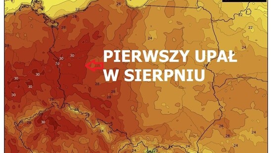 Pogoda na 13 sierpnia 2021. Upał wkroczy do Polski. Burze i opady nie wystąpią. Wyjątek stanowią Tatry