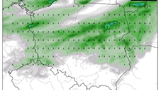 Pogoda na 20 sierpnia 2021. Front chłodny, miejscami przelotny deszcz i burze
