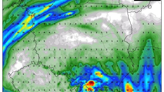 Pogoda na dziś, 29 sierpnia 2021. Opady deszczu i lokalne burze. Najwięcej opadów na północy i południu Polski. Śnieg w Tatrach