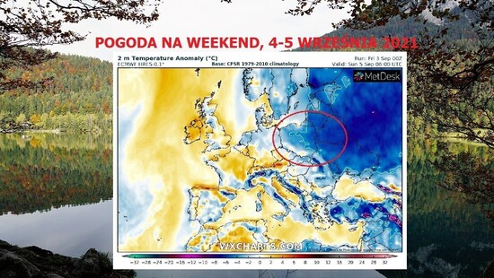 Pierwszy weekend września pogodny, ale chłodny. Lokalnie przy gruncie możliwe przymrozki