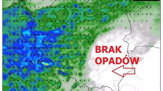 Deszcz nieprędko w Polsce. Będą regiony bez opadów przez ponad tydzień