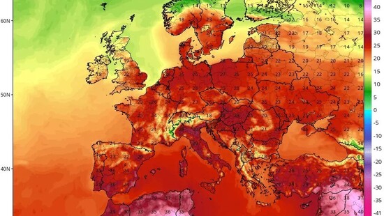 Upał z temperaturą prawie 40 stopni. Gorąco będzie również w Polsce