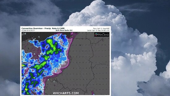 Pogoda na 11 września 2021. Burze od Pomorza po Dolny Śląsk. Pogodnie na wschodzie Polski